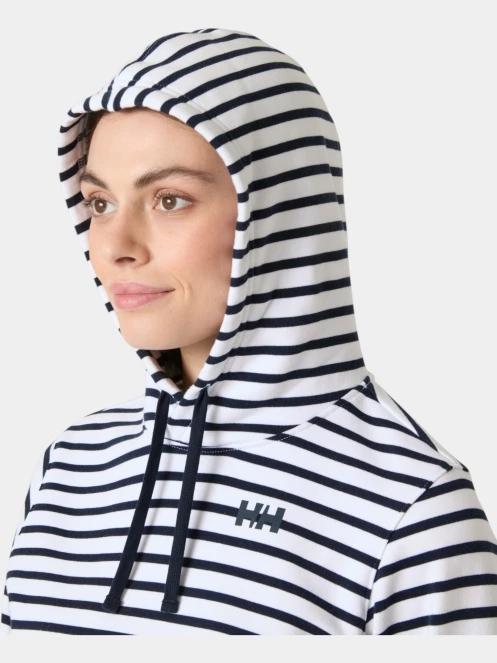 pulover cu gluga pt. femei Helly Hansen W Core Graphic Hoodie albastru inchis 4