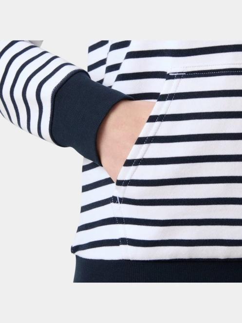 pulover cu gluga pt. femei Helly Hansen W Core Graphic Hoodie albastru inchis 5