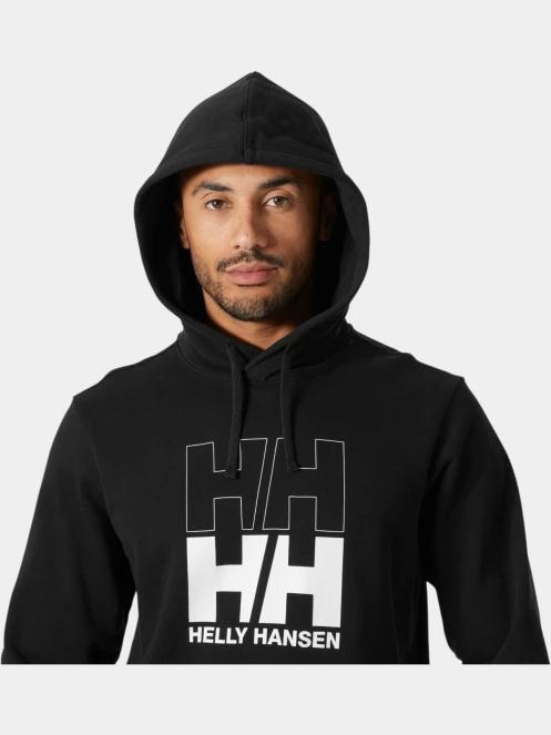 pulover cu gluga pt. barbati Helly Hansen Core Graphic Hoodie negru 4