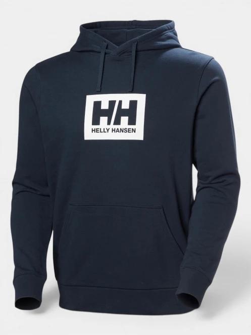 pulover cu gluga pt. barbati Helly Hansen Hh Box Hoodie albastru inchis 6