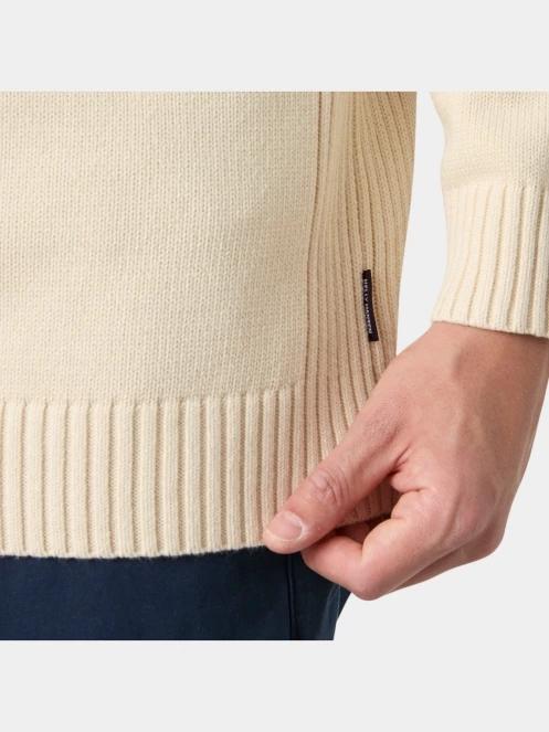 pulover tricotat pt. barbati Helly Hansen Smoegen 1/2 Zip Sweater nisip 5