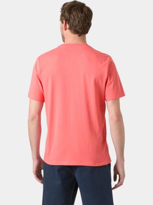 tricou cu maneci scurte pt. barbati Helly Hansen Hudson T-Shirt rosu 3