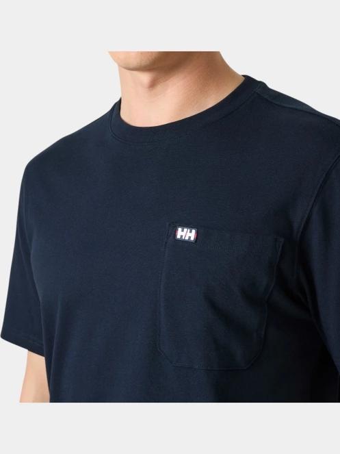tricou cu maneci scurte pt. barbati Helly Hansen Hudson T-Shirt albastru inchis 4