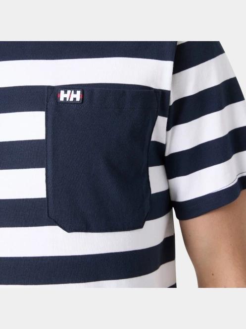 tricou cu maneci scurte pt. barbati Helly Hansen Hudson T-Shirt albastru inchis 4