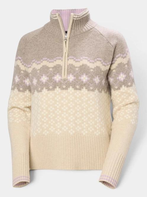 pulover tricotat pt. femei Helly Hansen W Apr?S Knit Sweater nisip 6