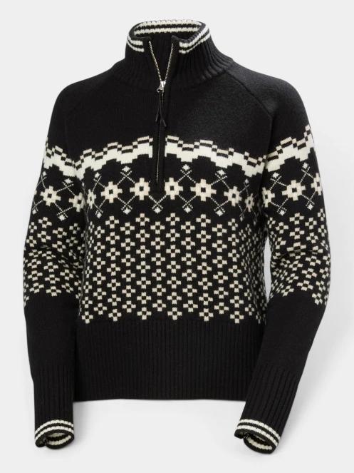 pulover tricotat pt. femei Helly Hansen W Apr?S Knit Sweater negru 2