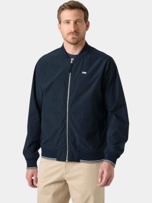 jacheta de primavara pt. barbati Helly Hansen Marine Bomber Jacket albastru inchis 2