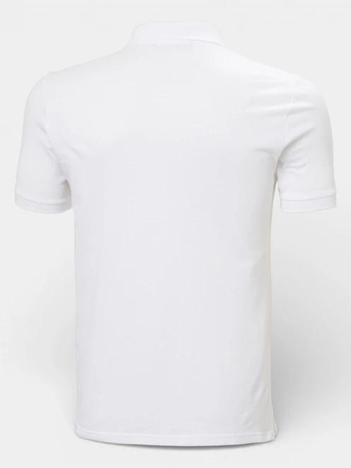 tricou cu guler pt. barbati Helly Hansen Messina Graphic Fitted Polo alb 8