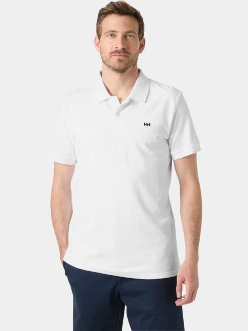 tricou cu guler pt. barbati Helly Hansen Hudson Polo alb 2