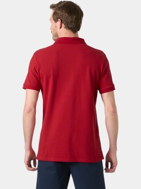 tricou cu guler pt. barbati Helly Hansen Hudson Polo rosu 3