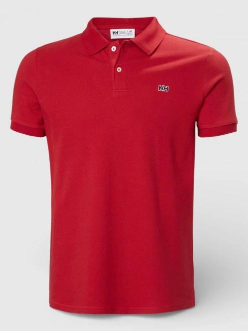 tricou cu guler pt. barbati Helly Hansen Hudson Polo rosu 6