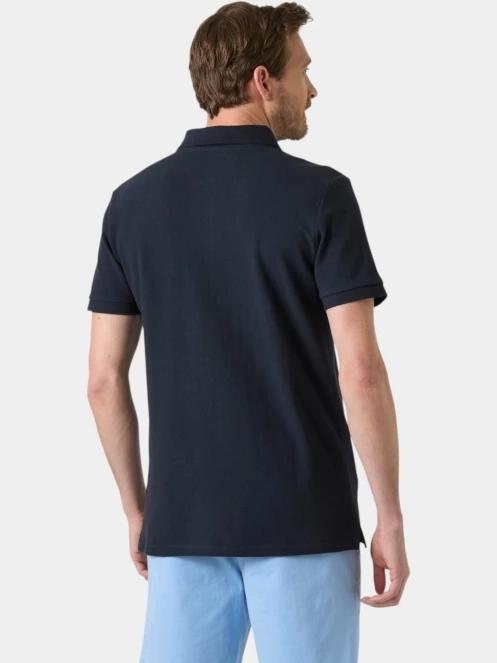 tricou cu guler pt. barbati Helly Hansen Hudson Polo albastru inchis 3