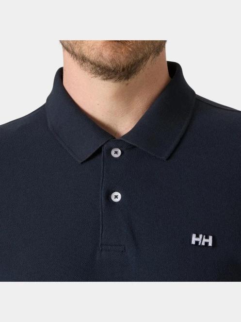 tricou cu guler pt. barbati Helly Hansen Hudson Polo albastru inchis 5
