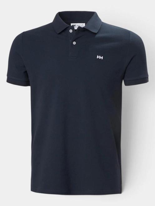 tricou cu guler pt. barbati Helly Hansen Hudson Polo albastru inchis 6
