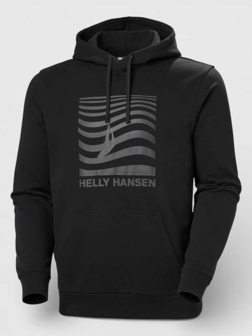 pulover cu gluga pt. barbati Helly Hansen Shoreline Hoodie negru 6