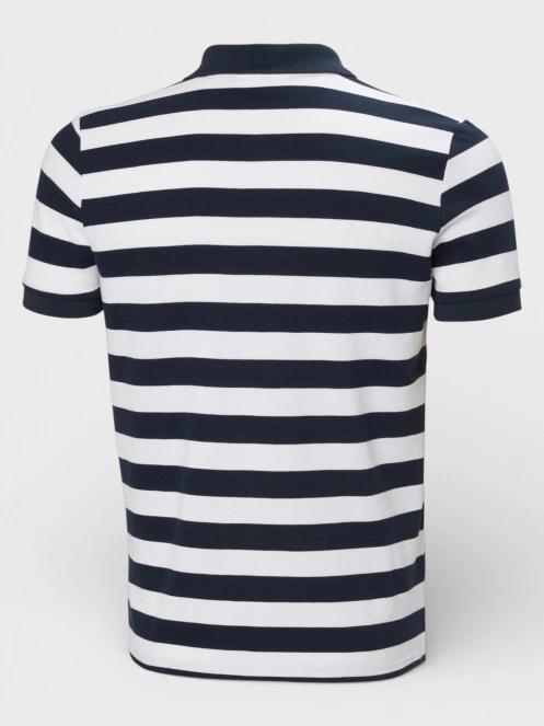 tricou cu guler pt. barbati Helly Hansen Toulon Graphic Polo albastru inchis 7