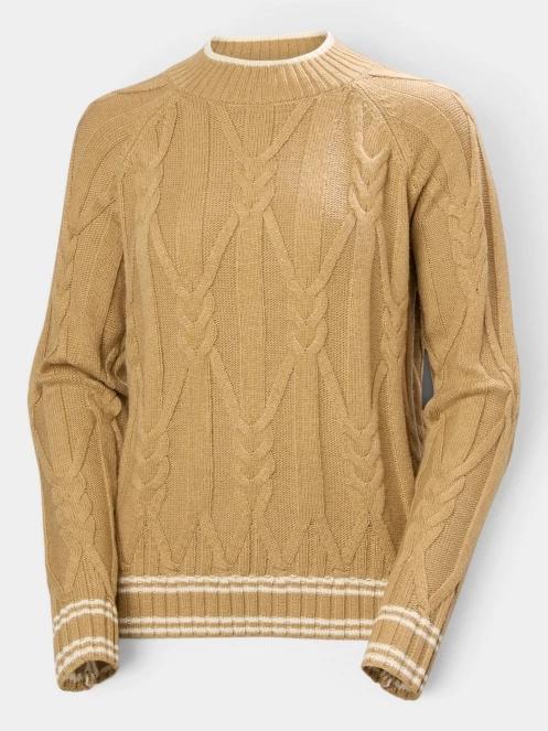 pulover tricotat pt. femei Helly Hansen W Positano Knit Sweater maro 6