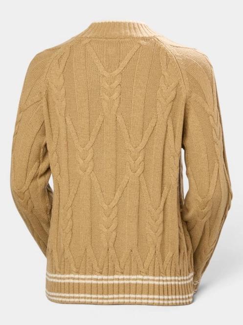 pulover tricotat pt. femei Helly Hansen W Positano Knit Sweater maro 7