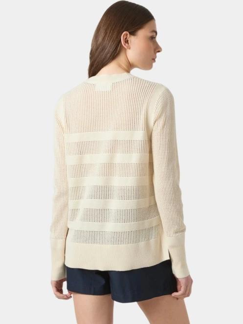 pulover tricotat pt. femei Helly Hansen W Portofino Knit Sweater nisip 3