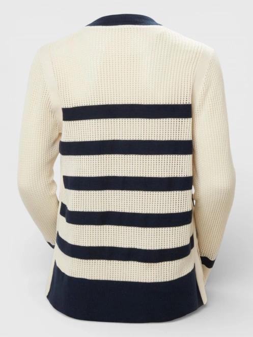 pulover tricotat pt. femei Helly Hansen W Portofino Knit Sweater albastru inchis 6