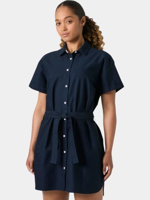 rochie camasa pt. femei Helly Hansen W Sorrento Shirt Dress albastru inchis 2