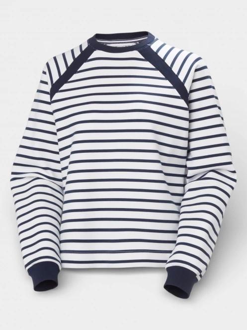 pulover pt. femei Helly Hansen W Capri Graphic Sweater albastru inchis 6