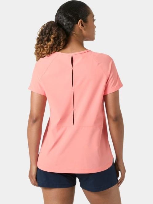 tricou cu maneci scurte pt. femei Helly Hansen W Thalia T-Shirt roz 3