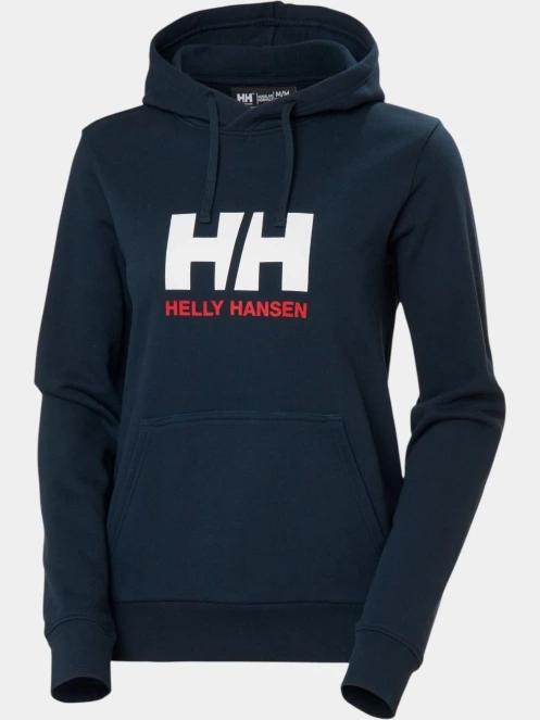 pulover cu gluga pt. femei Helly Hansen W Hh Logo Hoodie albastru inchis 6