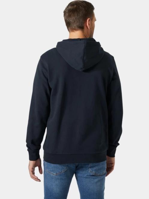 pulover cu gluga pt. barbati Helly Hansen Hh Logo Fz Hoodie albastru inchis 3
