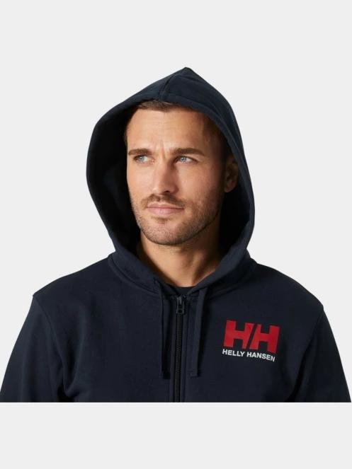pulover cu gluga pt. barbati Helly Hansen Hh Logo Fz Hoodie albastru inchis 4