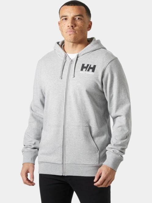 pulover cu gluga pt. barbati Helly Hansen Hh Logo Fz Hoodie gri 2