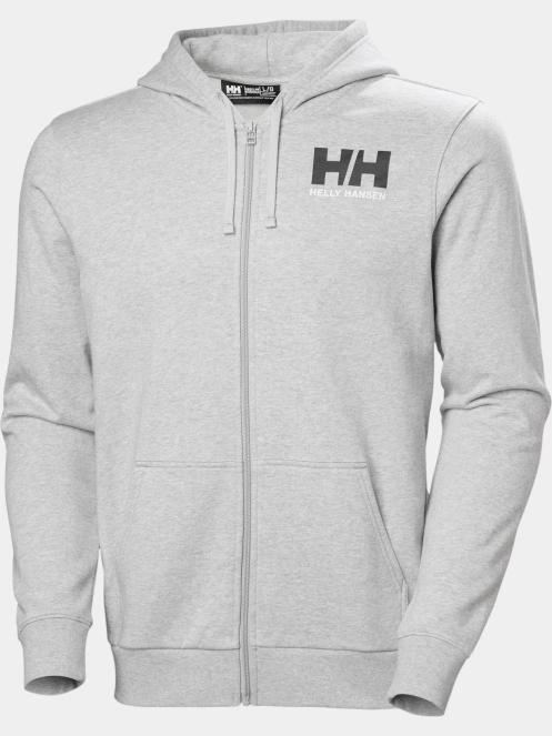 pulover cu gluga pt. barbati Helly Hansen Hh Logo Fz Hoodie gri 6