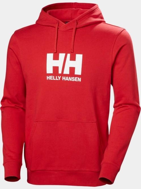 pulover cu gluga pt. barbati Helly Hansen Hh Logo Hoodie 3.0 rosu 6
