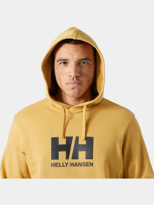 pulover cu gluga pt. barbati Helly Hansen Hh Logo Hoodie 3.0 galben 4