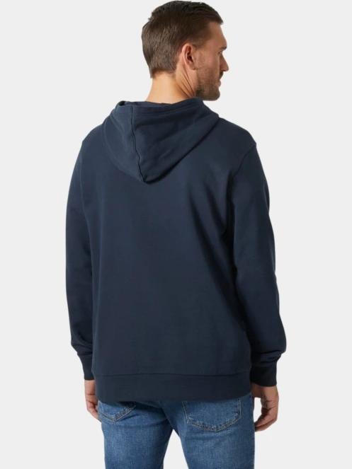 pulover cu gluga pt. barbati Helly Hansen Hh Logo Hoodie 3.0 albastru inchis 3