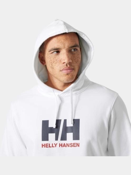 pulover cu gluga pt. barbati Helly Hansen Hh Logo Hoodie 3.0 alb 5