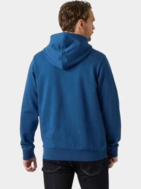 pulover cu gluga pt. barbati Helly Hansen Hh Logo Hoodie albastru 3