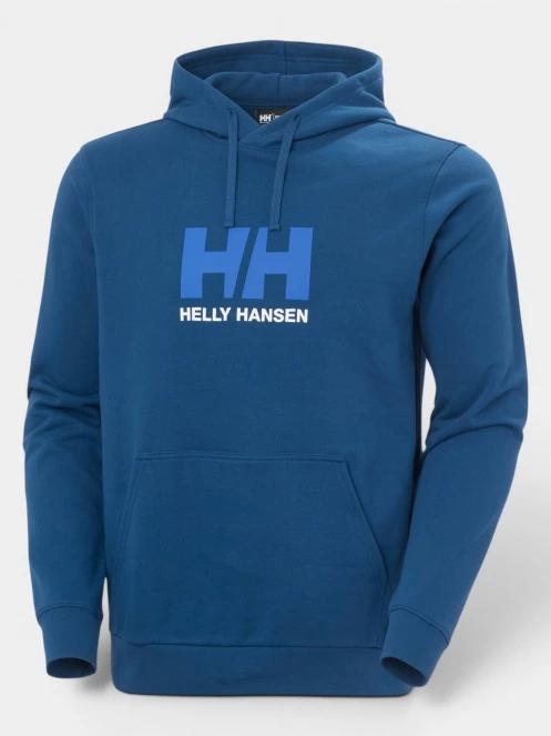 pulover cu gluga pt. barbati Helly Hansen Hh Logo Hoodie albastru 6