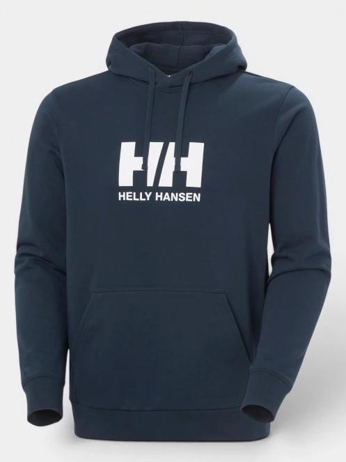 pulover cu gluga pt. barbati Helly Hansen Hh Logo Hoodie albastru inchis 5