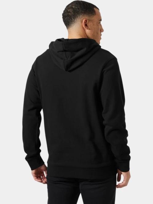 pulover cu gluga pt. barbati Helly Hansen Hh Logo Hoodie negru 3