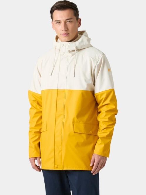 haine de ploaie pt. barbati Helly Hansen Moss Block Coat portocaliu 2