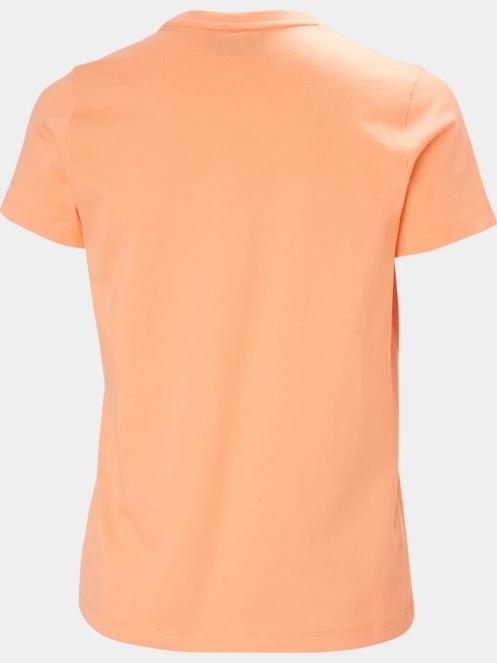 tricou cu maneci scurte pt. femei Helly Hansen W Core T-Shirt 2.0 portocaliu 6