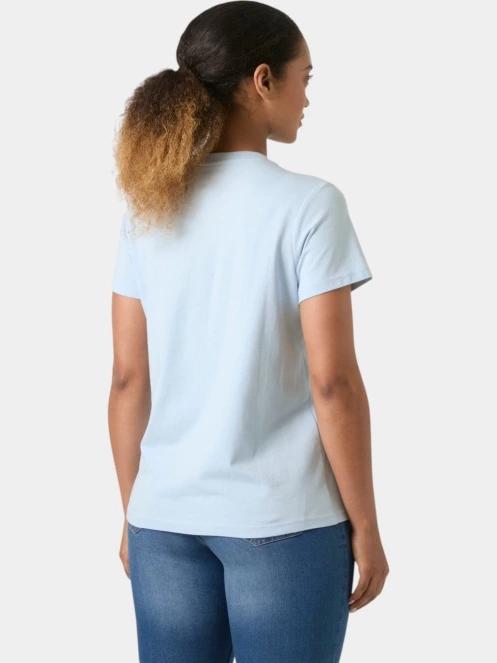 tricou cu maneci scurte pt. femei Helly Hansen W Core Graphic T-Shirt 2.0 albastru deschis 3