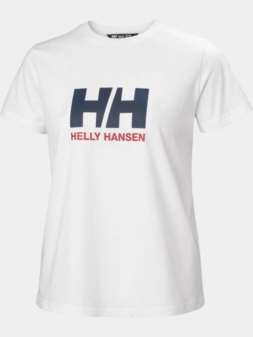tricou cu maneci scurte pt. femei Helly Hansen W Hh Logo T-Shirt 3.0 alb 5
