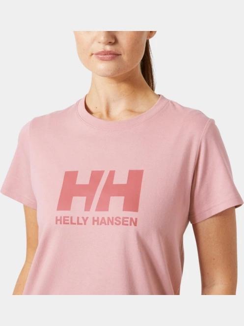 tricou cu maneci scurte pt. femei Helly Hansen W Hh Logo T-Shirt 3.0 roz 4