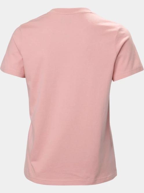 tricou cu maneci scurte pt. femei Helly Hansen W Hh Logo T-Shirt 3.0 roz 6