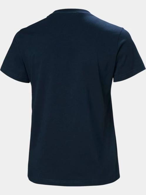 tricou cu maneci scurte pt. femei Helly Hansen W Hh Logo T-Shirt 3.0 albastru inchis 6