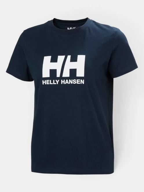 tricou cu maneci scurte pt. femei Helly Hansen W Hh Logo T-Shirt 3.0 albastru inchis 5
