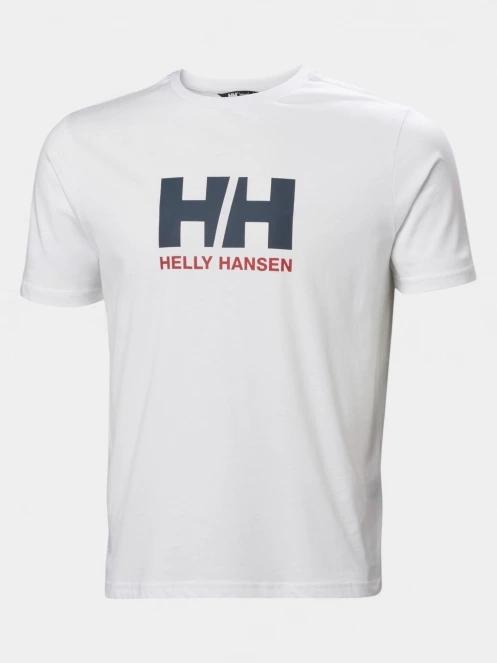 tricou cu maneci scurte pt. barbati Helly Hansen Hh Logo T-Shirt 3.0 alb 5