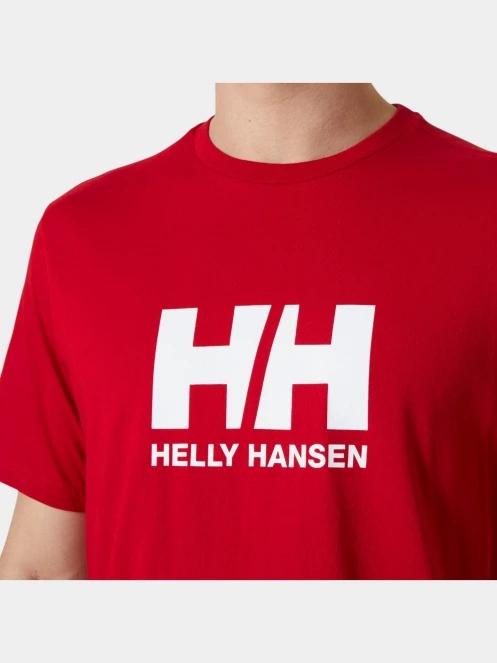 tricou cu maneci scurte pt. barbati Helly Hansen Hh Logo T-Shirt 3.0 rosu 4
